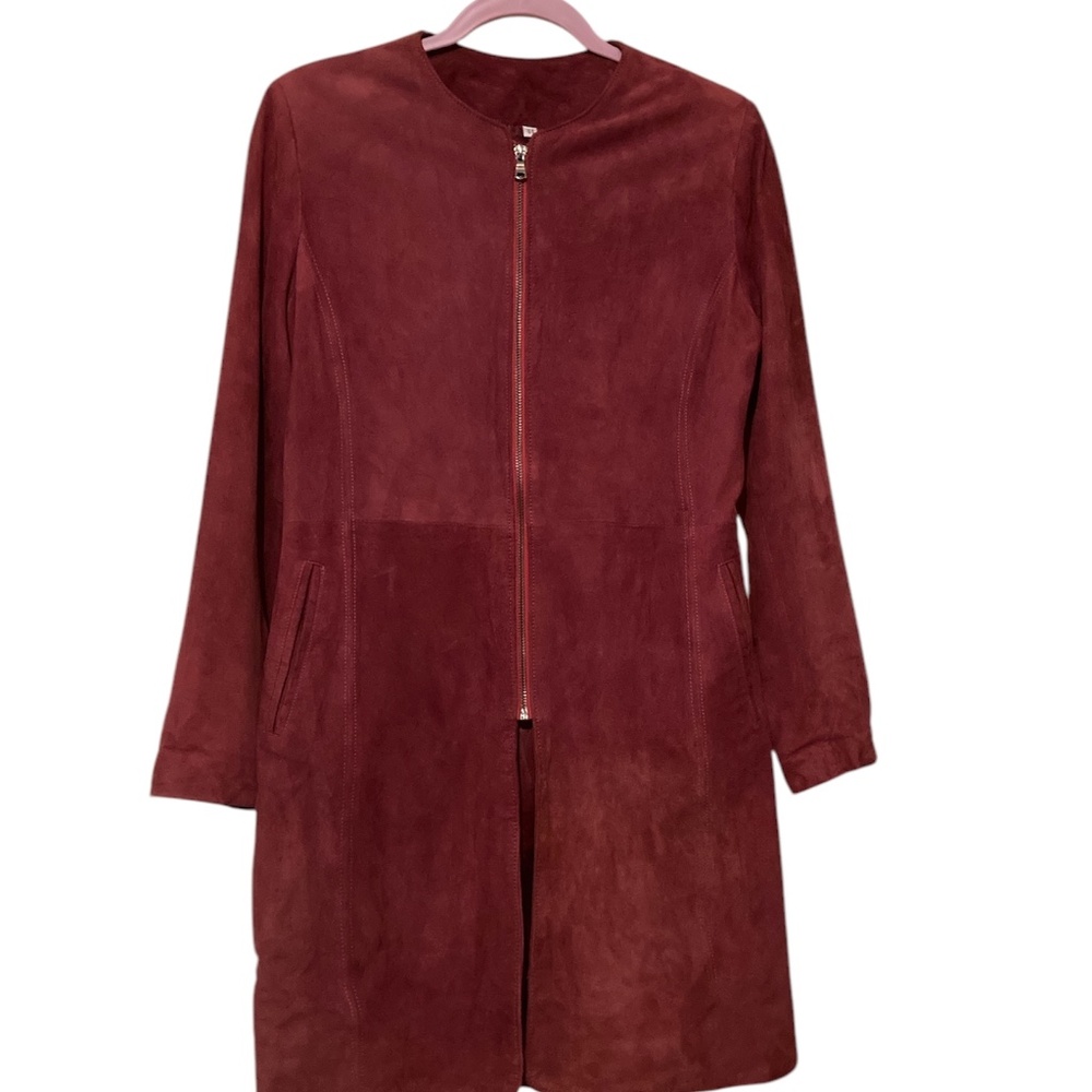 Italian Lamb Suede Leather Jacket